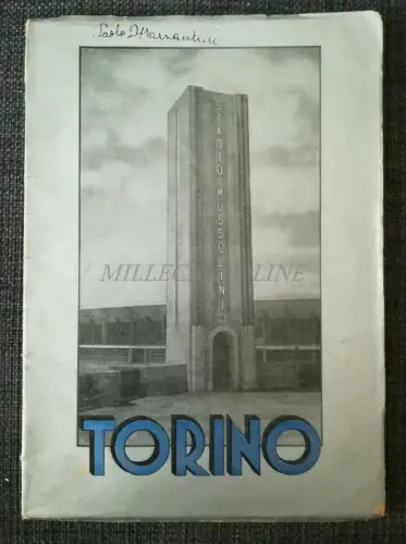 TURIN - Touristenbroschüre reich an schönen Fotos und Informationen 1935