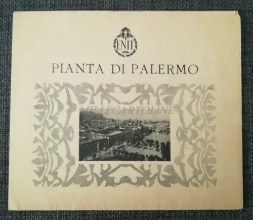 PALERMO - Schöne ENIT Faltpflanze mit Foto