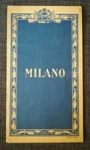 MAILAND - Schöne CIT Faltkarte mit Werbung