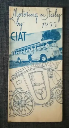 MOTORING IN ITALY - Faltbar mit schöner Karte und CIAT-Routen