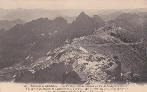 FRANKREICH - Luchon - Blick auf die Berge