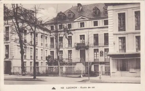 FRANKREICH - Luchon - Ecole de Ski 1951