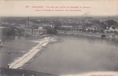 FRANKREICH - Toulouse - Blick auf die Fabriken und den Chaussé du Balzac