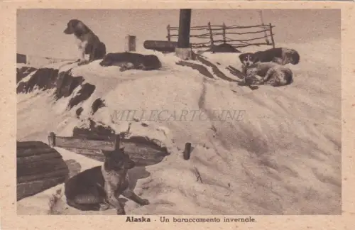 ALASKA - Eine Winterbaracke - Kirche Missionen