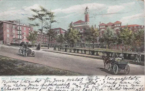 ARKANSAS - Hot Springs - Eastman Hotel - Tuck & Sons