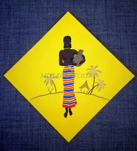 BUNTES TEMPERIERTES DESIGN - Äthiopische Damen Italienische Kolonien - Anonym - Klöster