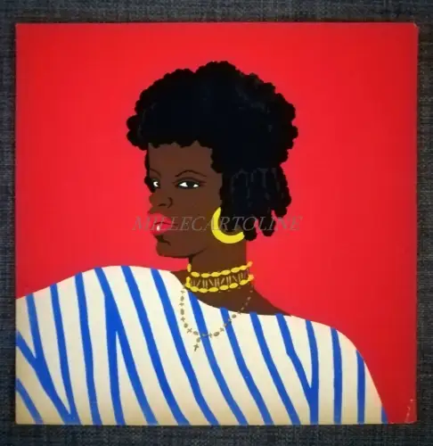 BUNTE TEMPERAZEICHNUNG - Junges Äthiopisches - Anonymes - Klöster