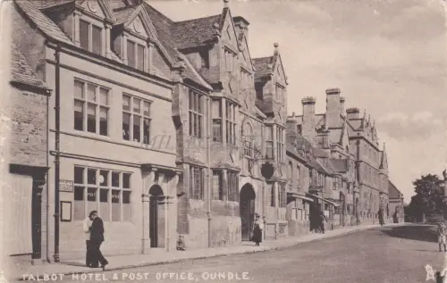 ENGLAND - Talbot Hotel & Post Office, Oundle