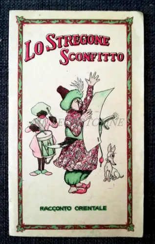 BAYER - Der besiegte Zauberer, schöne illustrierte orientalische Werbegeschichte