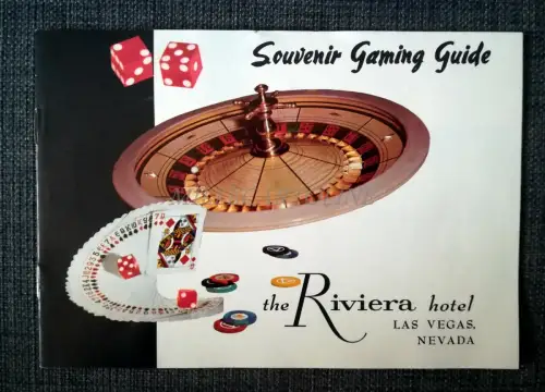 LAS VEGAS - Riviera Hotel Broschüre