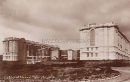 WALES - National Library, Aberystwyth - Real Photo