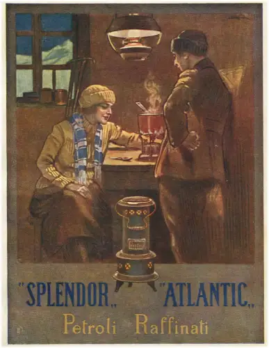 Werbung 'Splendor Atlantic' Raffiniertes Öl m