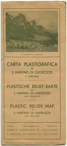 SAN MARTINO DI CASTROZZA, Plastikpapier von der Firma Wohnzimmer m