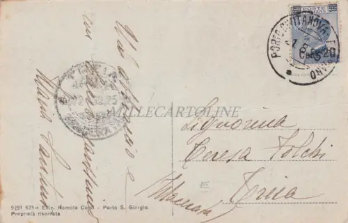 PORTO S. GIOGIO - Spiaggia 1925