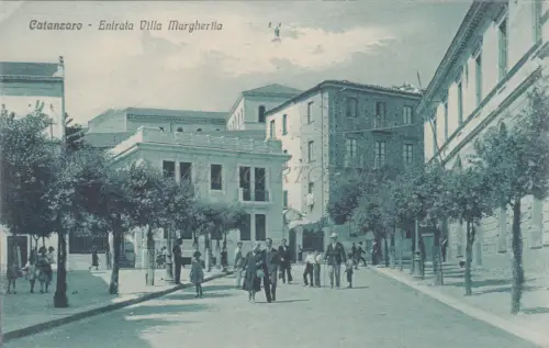 CATANZARO - Eingang Villa Margherita Ed.Asturi