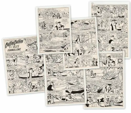 MGM Metro Goldwyn Mayer Comics - Ciuchino Ciuffino (Barney Bear) Tom&Jerry 1952