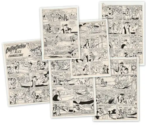 MGM Metro Goldwyn Mayer Comics - Schnuller Büschel (Barney Bear) Tom&Jerry 1952
