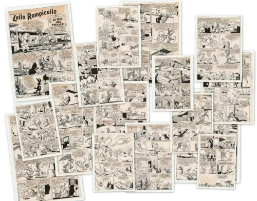 WARNER BROS Comics - Lollo Pollo (Bugs Bunny) The Onkel of Texas 1953