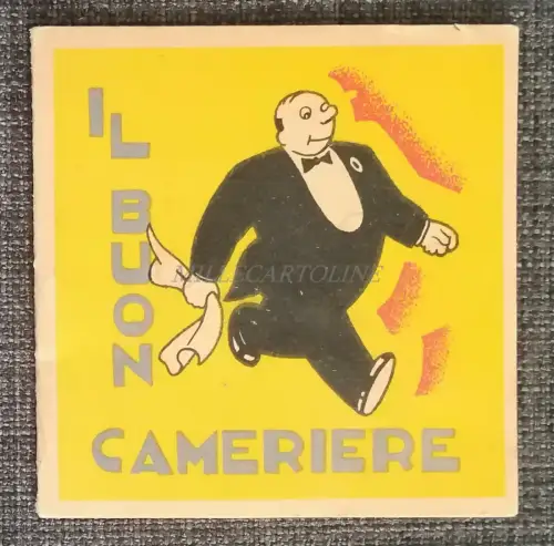 DER GUTE KELLNER - Werbebuch Robiola di Melzo - Egidio Galbani