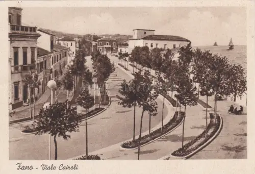 FANO - Viale Cairoli 1940