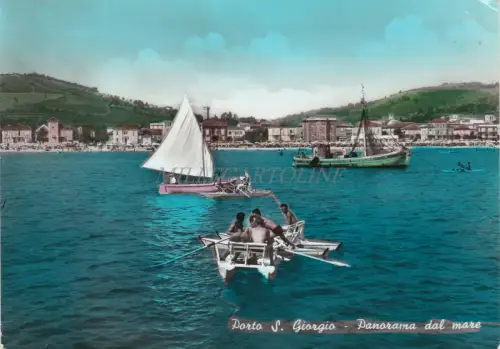 PORTO S. GIOGIO - Panorama dal Mare 1963