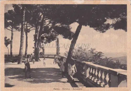 FERMO - Girfalco, Belvedere 1955