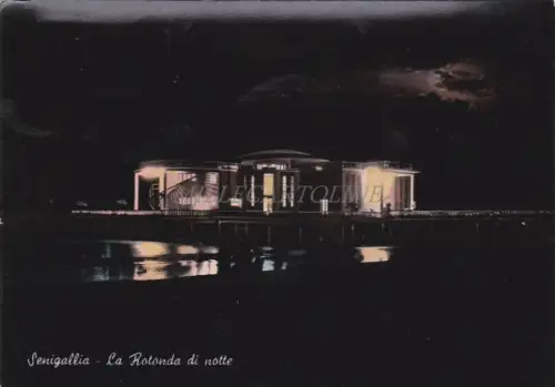SENIGALLIA - La Rotonda di Notte 1956