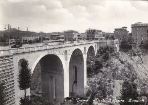ASCOLI PICENO - Ponte di Porta Maggiore 1967