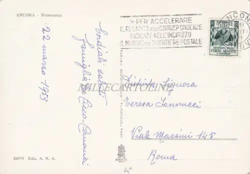 ANCONA - Panorama 1953