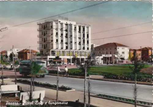 PESARO - Hotel Brig e Lungomare 1956