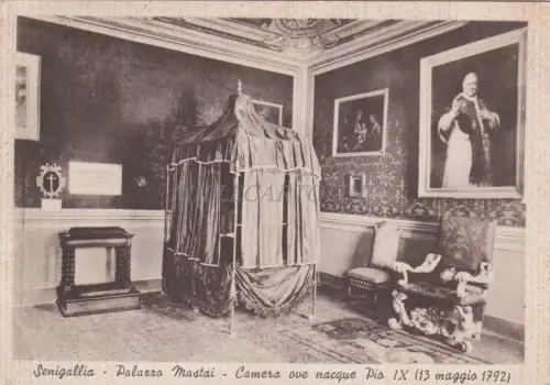 SENIGALLIA - Palazzo Mastai, Zimmer, in dem Pius IX. geboren wurde