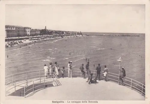 SENIGALLIA - La Spiaggia della Rotonda 1937