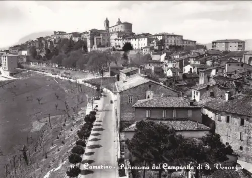 CAMERINO - Panorama vom Glockenturm S. Venanzio
