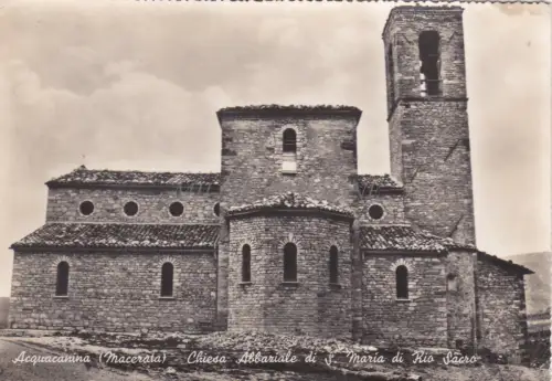ACQUACANINA - Abteikirche S. Maria del Riosacro