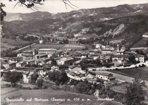 MERCATELLO SUL METAURO - Panorama 1956