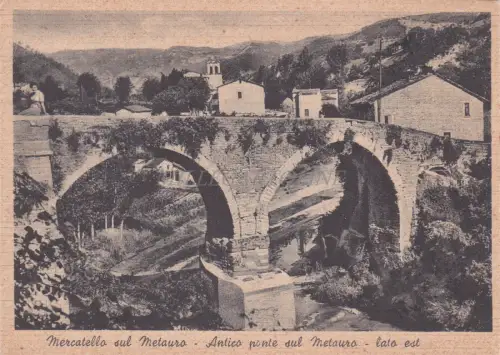 MARKT AM METAURUS - Antike Brücke über den Metaurus, Ostseite