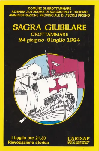 GROTTAMMARE - Sagra Giubilare 1984, CARISAP