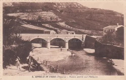 S. ANGELO IN VADO - Neue Brücke über den Metauro