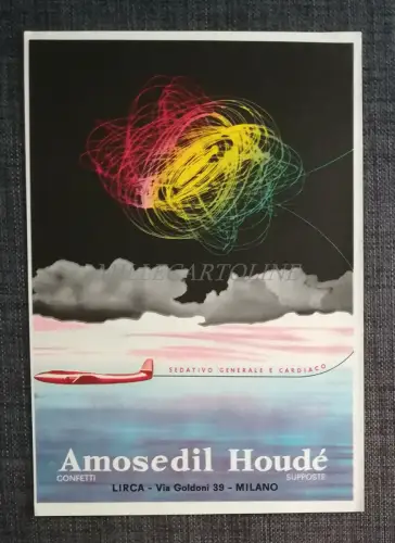 LIRCA - Werbekarton Amosedil Houdé & Cardioligica Houdé