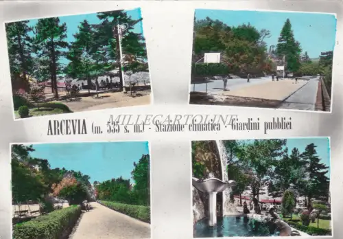 ARCEVIA - Öffentliche Gärten, Basketball