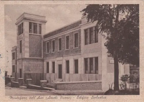 MONTEFIORE DELL'ASO - Schulgebäude 1942