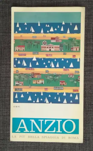 ANZIO - Touristen-Faltschaltung mit Foto