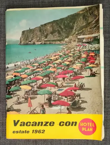 FERIEN HOTEL PLAN - Broschüre mit Fotos und Touristeninformation Sommer 1962