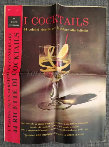 DIE COCKTAILS - 44 Rezepte, Einsatz Ezio Colombo, Foto Mario de Blasi