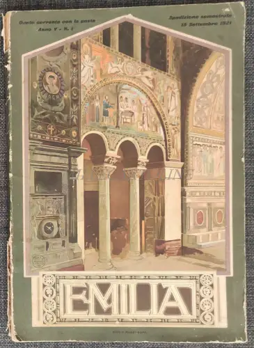 EMILIA - Illustrierter Regionalführer FS & TCI, Paschetto 1921