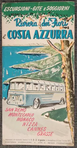 BLUMENRIVIERA & CÔTE DEI AZZURRA – Faltbare Wanderungen, Ausflüge und Aufenthalte