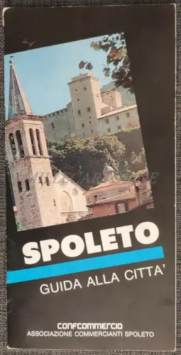 SPOLETO STADTFÜHRER - Confcommercio, mit Faltkarte