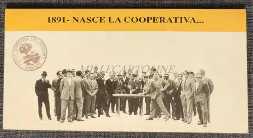 SOCIETÀ COOPERATIVA BRACIANTI PERSICETO 1891 1991 Centenario Edilcoop Natale