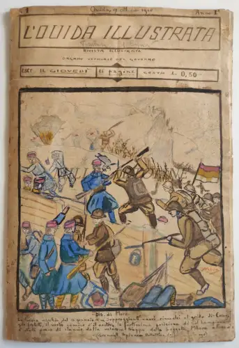 L'OUIDA ILLUSTRATA - Zeitschrift für Fantasie und Humor von Renzo Meregazzi 1918