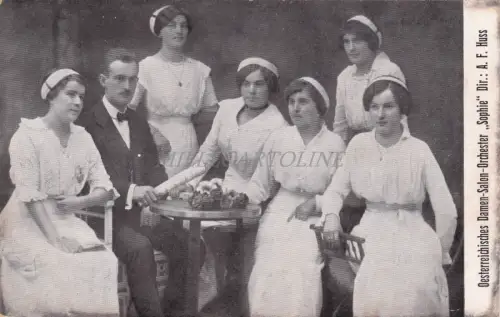 MUSIK - Oesterreichisches Damen Salon Orchester Sophie - WWI - Marine 1916